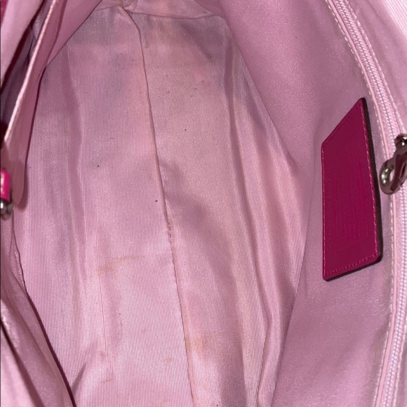 Coach suede tote - Picture 4 of 4